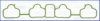 AJUSA 13249100 Gasket, intake manifold